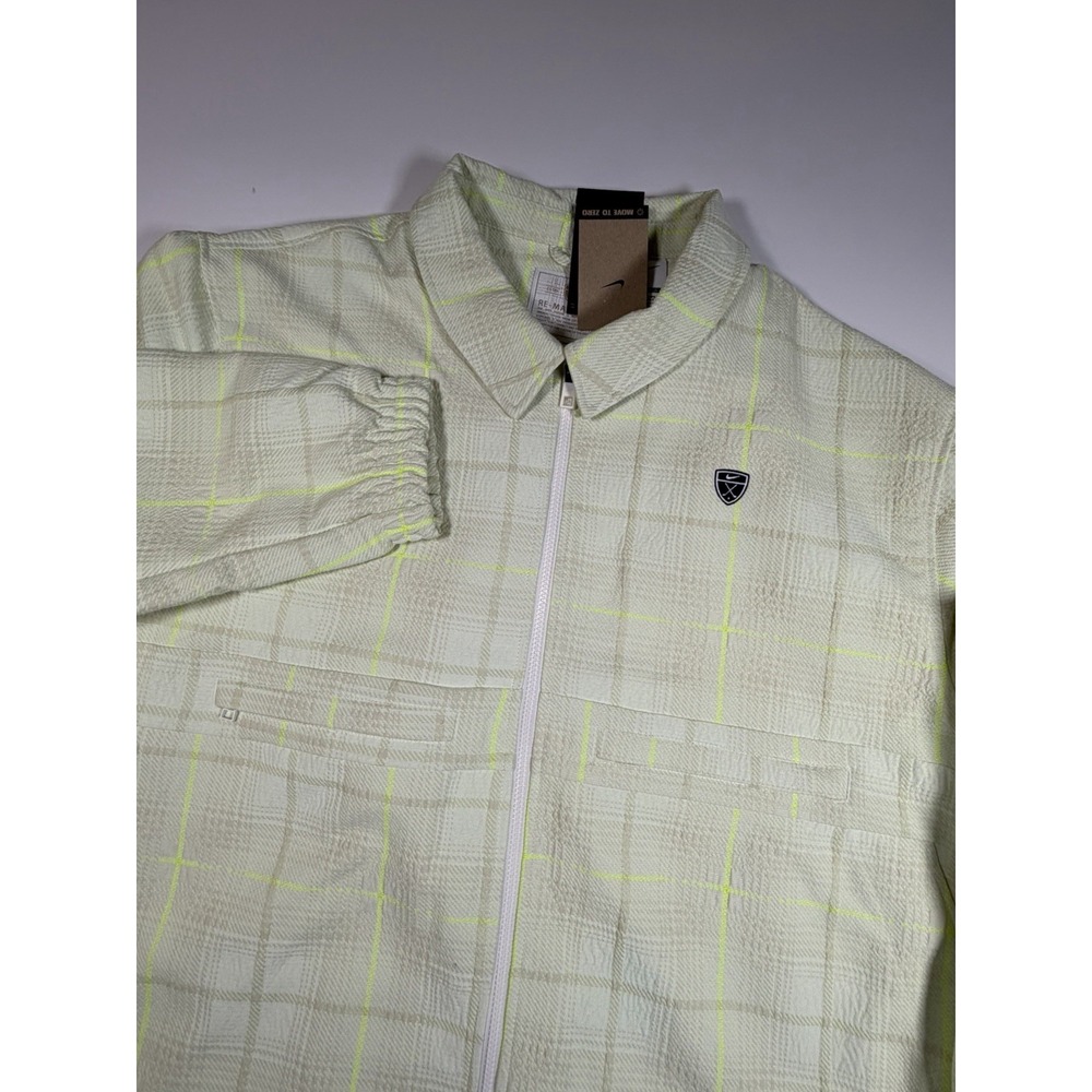 Nike Jacket Size 2XLT Golf Re-Mastered Tartan Harrington Volt II0778-133 NWT